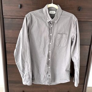 Taylor stitch grey Oxford